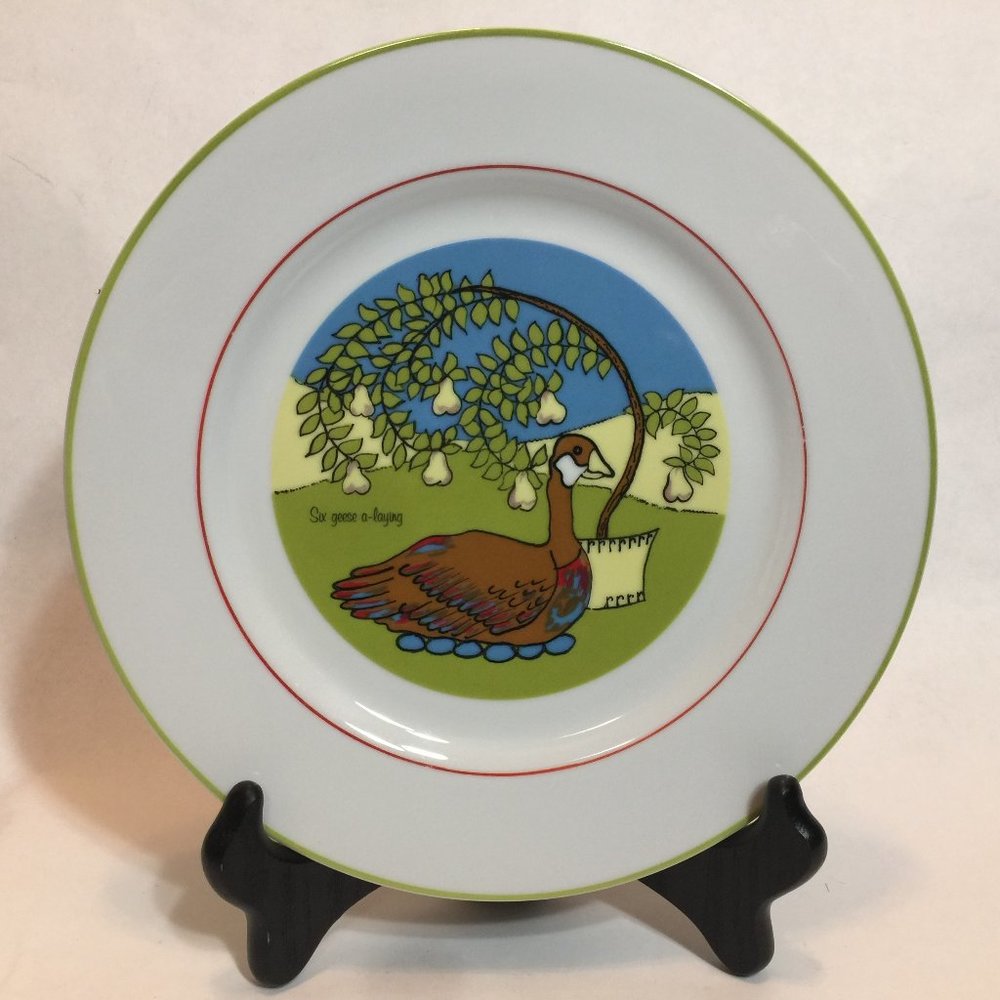 Twelve Days Of Christmas 10 Inch Six Geese